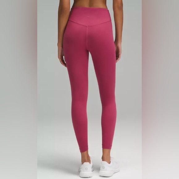 NEW Lululemon Wunder Under Smoothcover High Rise Tights Legging Mauve Size 2 - Picture 2 of 5